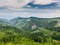 Zielone wzgórza Beskidu Śląskiego, wijące się drogi i lasy tworzą najpiękniejsze szlaki Szczyrk.