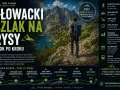 Turysta z plecakiem na szlaku na Rysy. Umiarkowana trudność, ale wymaga kondycji. Piękne widoki.