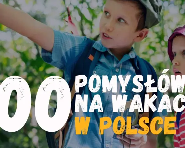 Dzieci odkrywają przyrodę, szukając pomysłów na nietypowe wakacje w Polsce.